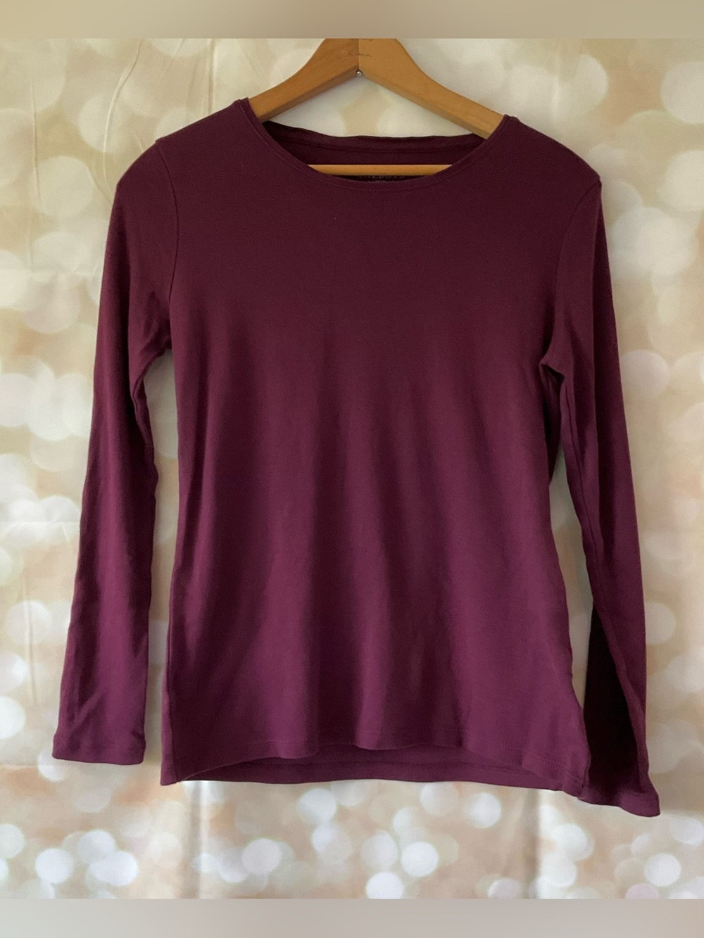 Talbots Purple Long Sleeve Shirt